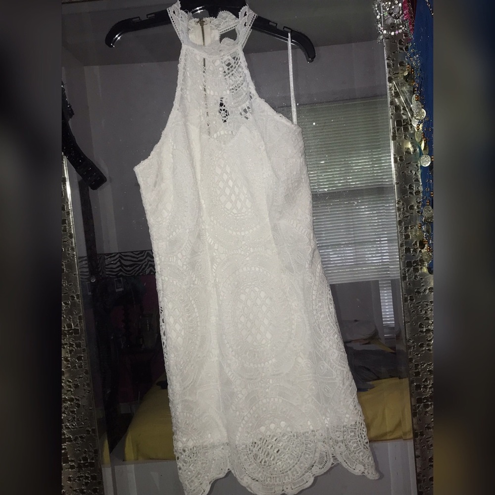 White dress